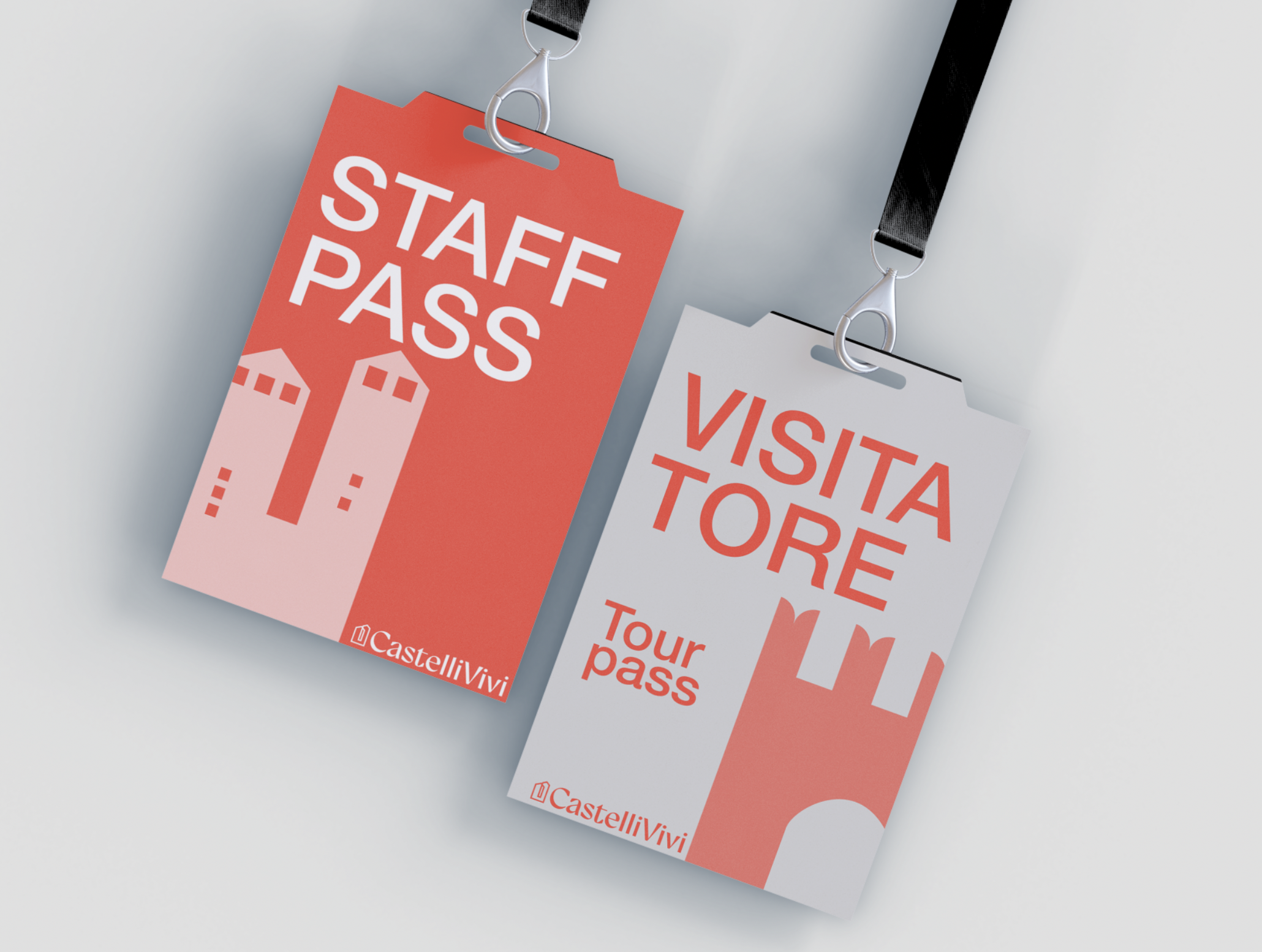 Pass visitatore e staff