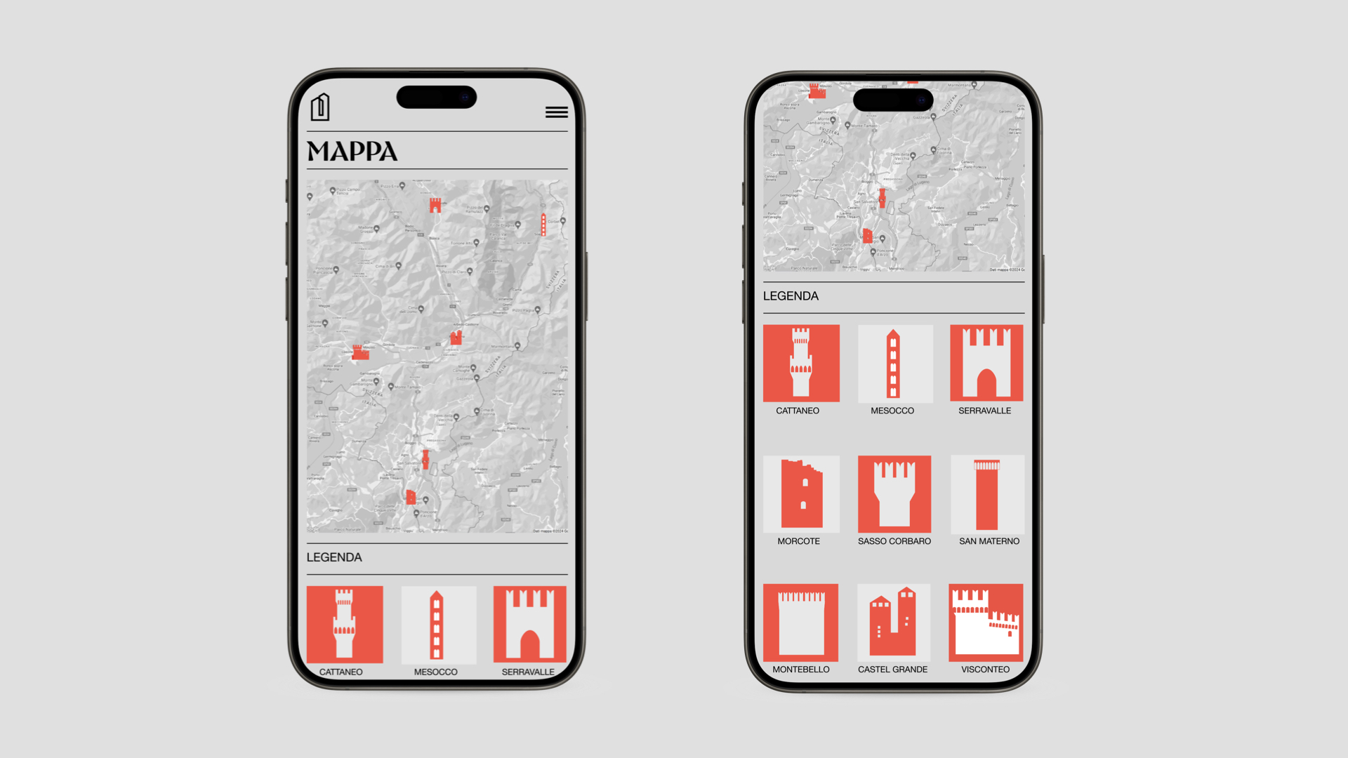 Vista mappa